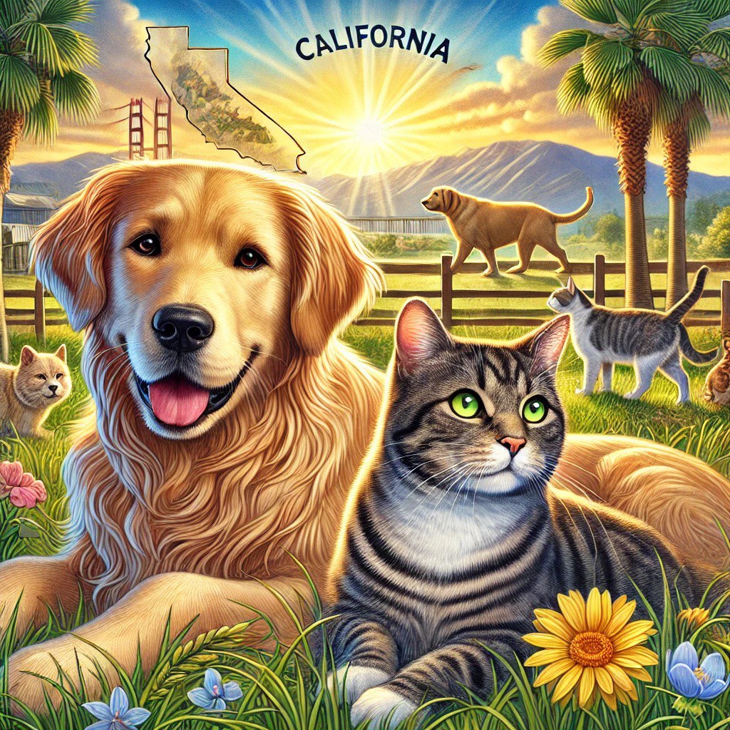 Pets in California Families