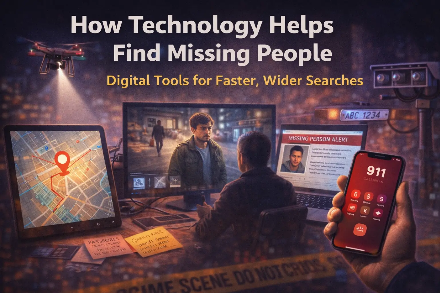 How Technology Helps Find Missing People