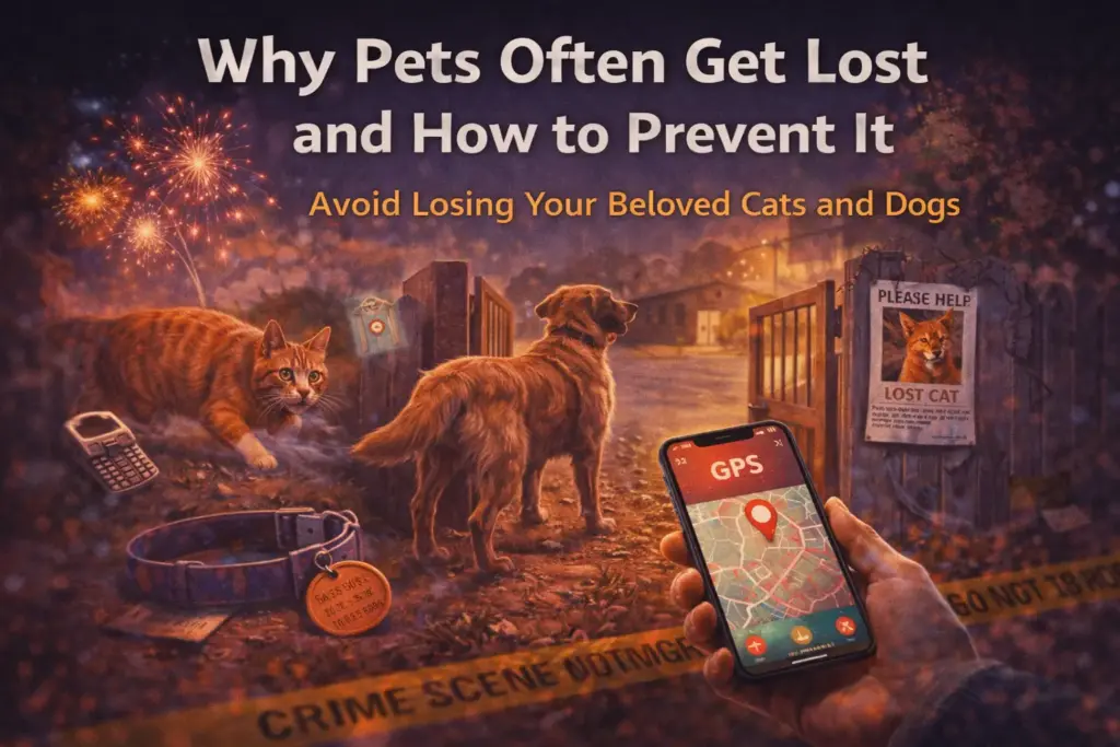 Why Pets Often Get Lost