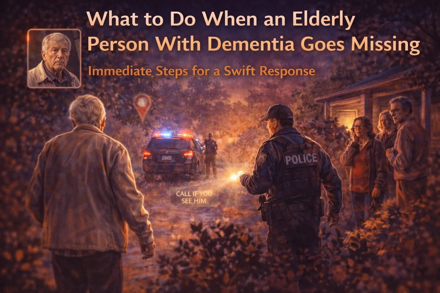 Elderly Person With Dementia Goes Missing