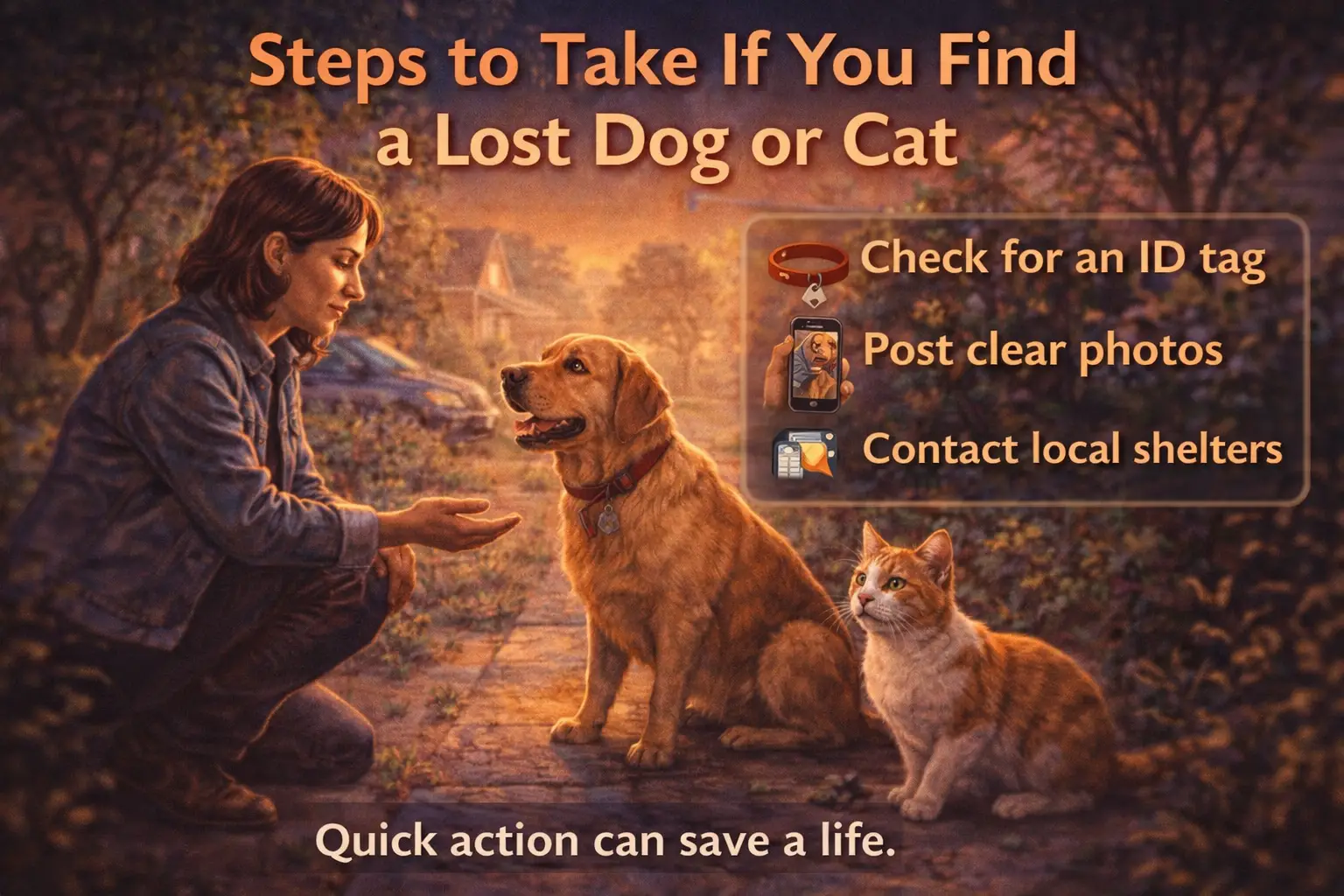 lost dog or cat