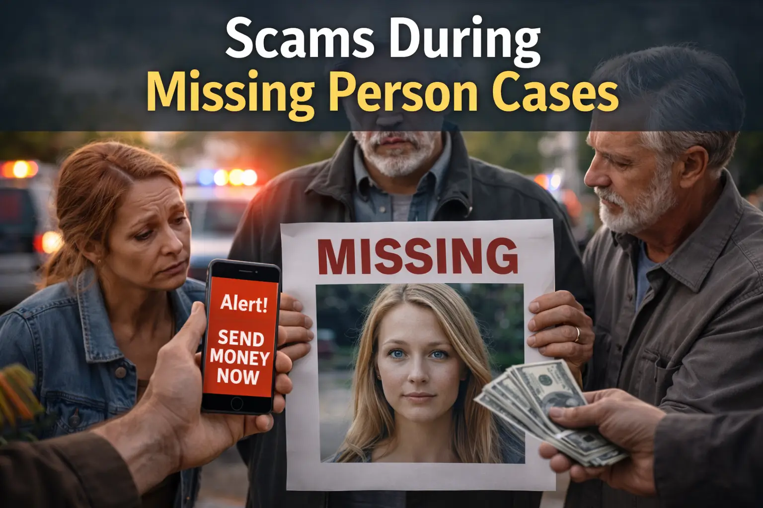 Scams During Missing Person Cases