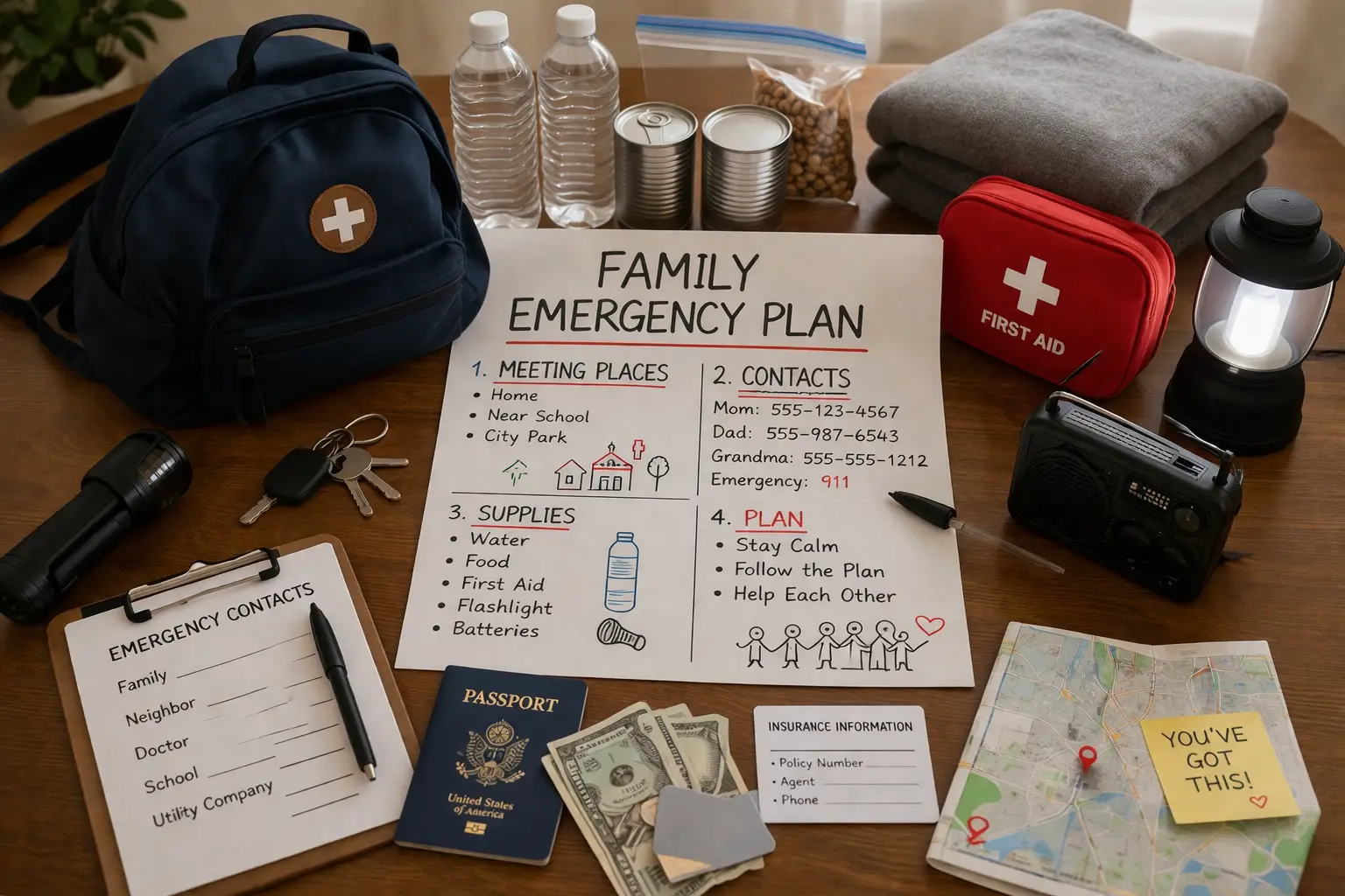 Emergency Plan for Your Family