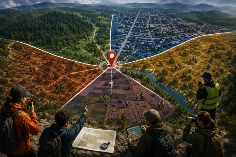 Divide Search Zones